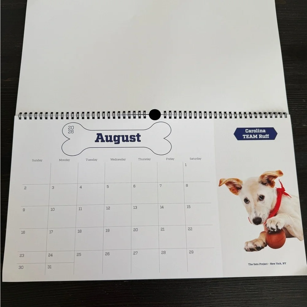 Puppy Bowl XXII Calendar